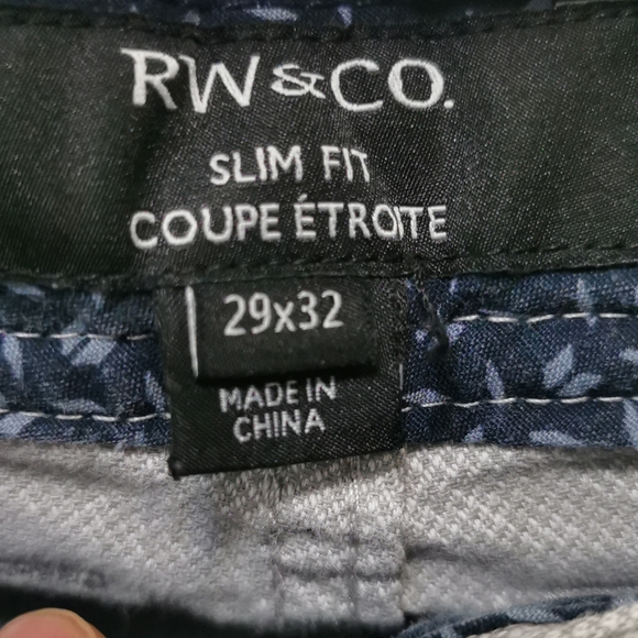 RW&CO. Men's pants 29*30 - Picture 3 of 5
